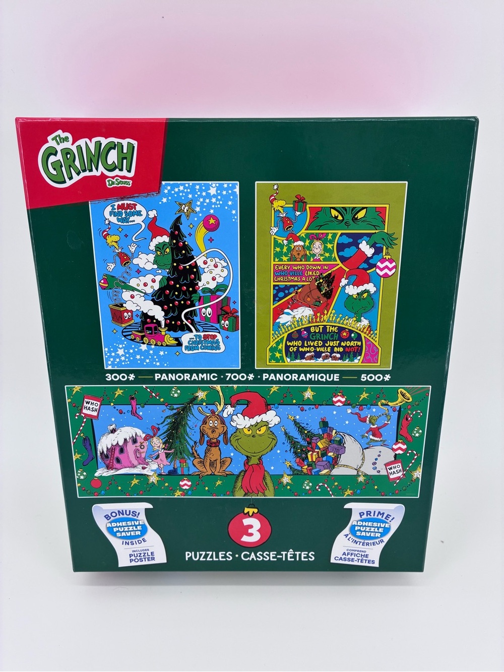 Grinch Puzzle Bundle Set